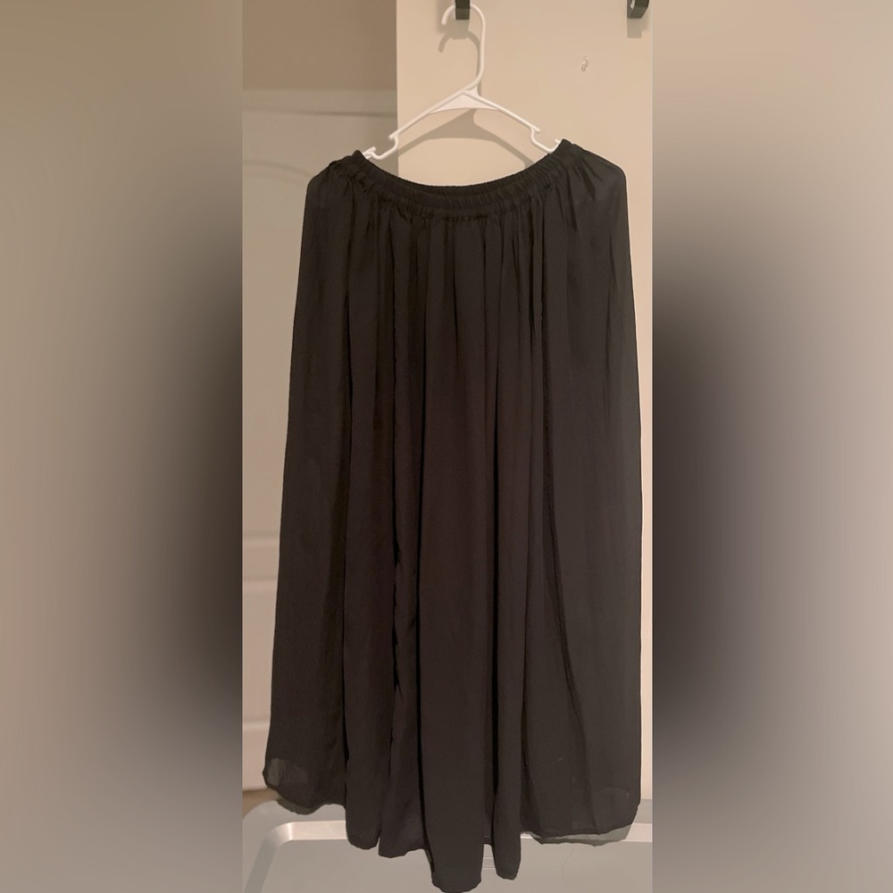 Plain black shirt